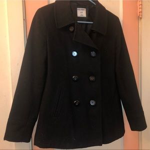 Black Pea Coat